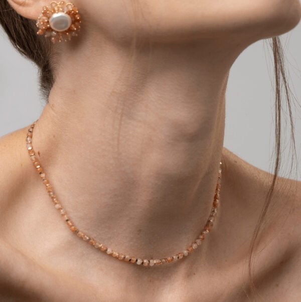 Colar Citrines - Dourado Citrino