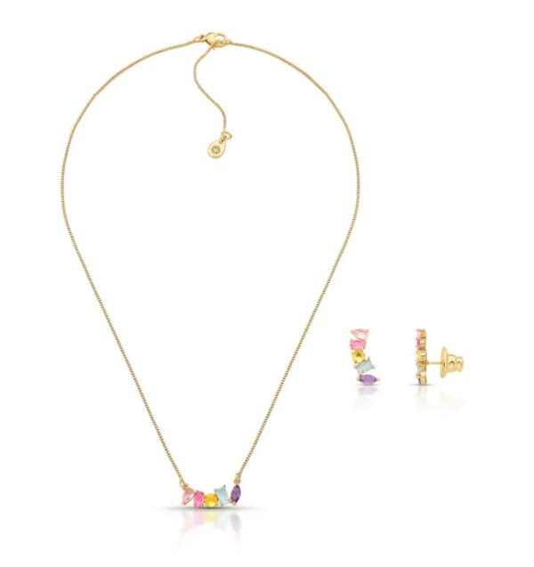 Conjunto Chroma - Dourado Zirconia Colorida