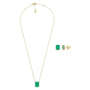 Conjunto Emerald Fusion - Dourado Esmeralda