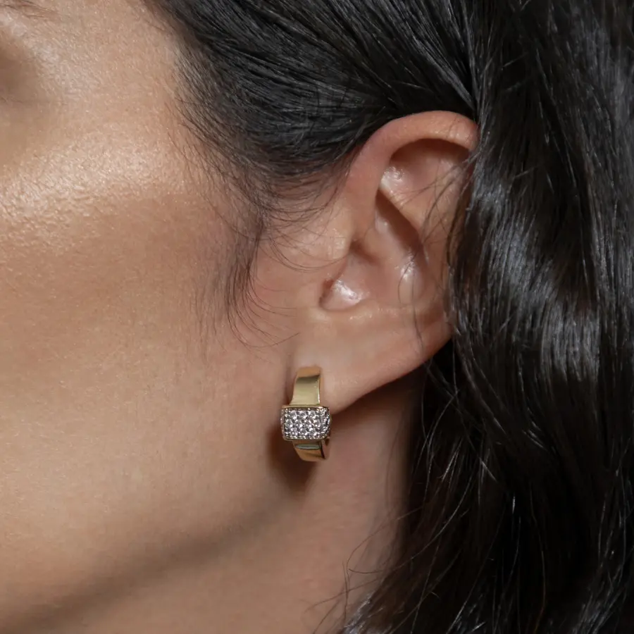 Argola microcravejada