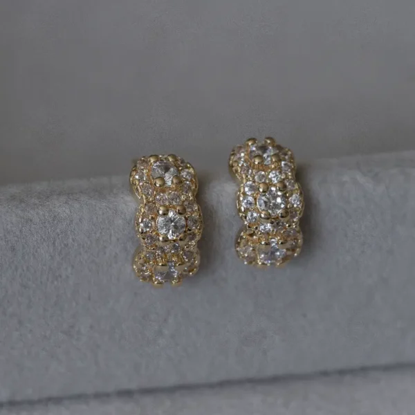 Brinco Micozirconia Cristais