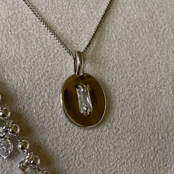 colar coração 50CM