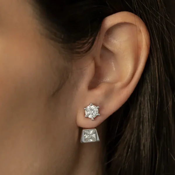 Ear jacket prata 925